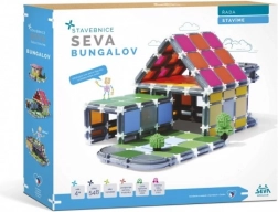 Set de construcții SEVA Construim Bungalow
