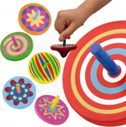 Titirez din lemn colorat VIGA