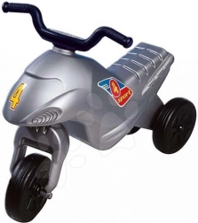 Tricicletă fără pedale Super Bike mini, argintie, 41 cm