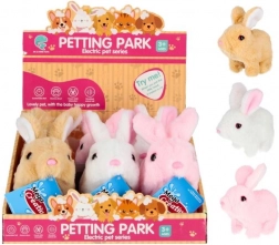 Iepuraș interactiv de pluș MEGA CREATIVE