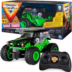 Mașină RC Monster Jam GRAVE DIGGER 1:24