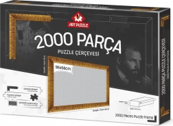 Rame pentru puzzle 96x68cm auriu