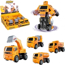 Mașinuță robotică de construcție pe inerție