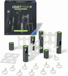 GraviTrax PRO Vertical – set de extindere pentru construirea pistelor de bile pe mai multe niveluri