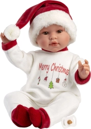 Llorens New Born păpușă bebeluș realistă vorbitoare 45 cm cu corp moale