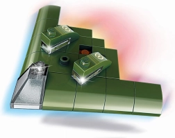 Qman bombardier amfibiu Electric Ray – mini-construcție 38 piese