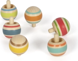 Small foot Titirez din lemn cu dungi 1 buc