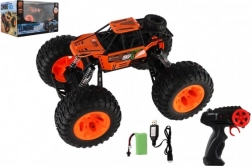Mașină RC off-road 2,4 GHz plastic 32 cm cu acumulator reîncărcabil – Portocaliu