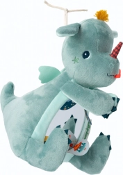 Lilliputiens – jucărie textilă cu oglindă dragonul Joe