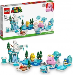 Lego Super Mario: Aventuri de zăpadă cu Fliprus - set de extindere