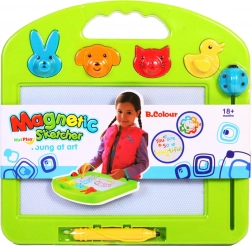 Tăbliță magnetică de desen Buburuză cu animăluțe