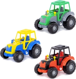 Tractor din plastic Majster – jucărie durabilă pentru interior și exterior