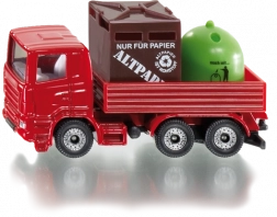 Siku Super camion cu containere pentru deșeuri