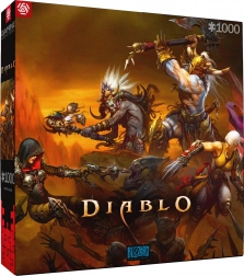 Puzzle GOOD LOOT Diablo - Bătălia Eroică 1000 de piese