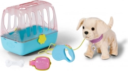 Baby Born cățelușul meu vesel cu cușcă de transport