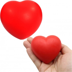 Minge antistres în formă de inimă – roșie