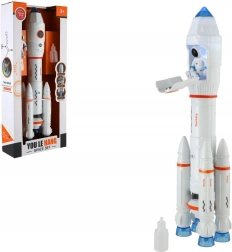 rachetă de jucărie cu abur, lumini și sunete 36 cm