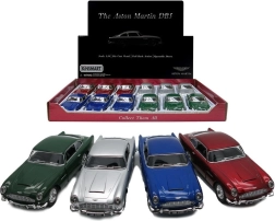 Model metalic de mașină Aston Martin DB5 cu mecanism de întoarcere