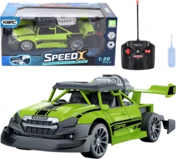 mașină RC 1:20 cu lumini și efect de fum – verde