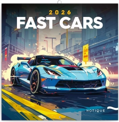 Calendar de notițe Mașinile fantastice 2026