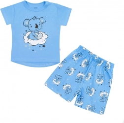 Pijama de vară pentru copii New Baby Dream albastru