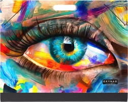 Mapă pentru desene A4 PICASSO Ochi cu elastic