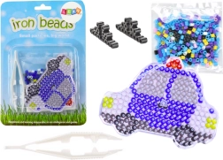 Set ornat cu mărgele pentru călcare – Mașină de poliție