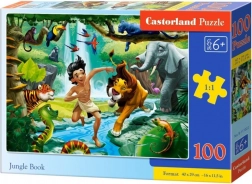 Puzzle 100 de piese Cartea Junglei Castorland