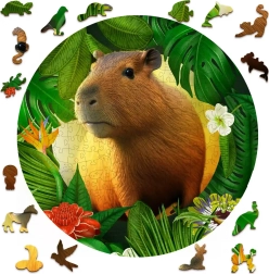 Puzzle din lemn capibara 250 piese WOODEN CITY