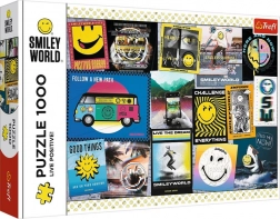 Puzzle 1000 piese Smiley – Trăiește pozitiv