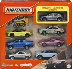 Set de mașinuțe MATCHBOX 1:64 – 8 bucăți (mix)