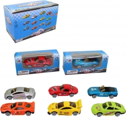 Mașini de curse 7 cm cu roți libere