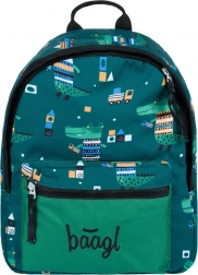 Rucsac preșcolar BAAGL crocodil