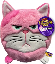 Pisică de pluș Burczylia Złodomory 21 cm cu sunete