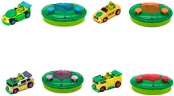 Mașină cu telecomandă Țestoasele Ninja