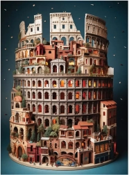 Puzzle Colosseum 1000 piese