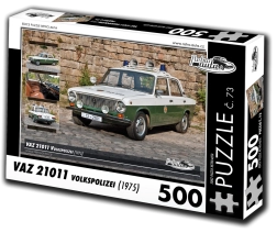 Puzzle auto retro VAZ 21011 Volkspolizei 500 piese