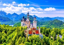 Puzzle Castelul Neuschwanstein vara 1000 piese