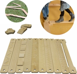 Plăci de echilibru din lemn Masterkidz