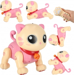 Pisicuță robot interactivă amuzantă cu telecomandă