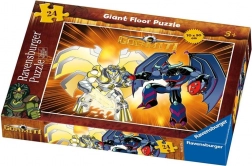 Puzzle de podea 24 piese – GORMITI în acțiune (Ravensburger)