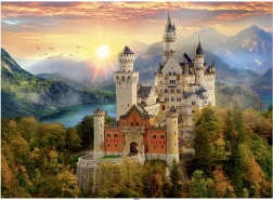 Puzzle Pictat Neuschwanstein 1000 de piese