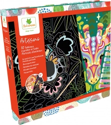 Set Creativ Artissimo XXL - Răzuire și Nisipare Portrete Animale