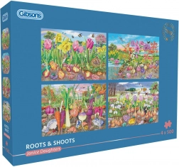 Puzzle Gibsons Rădăcini și Vlăstari 4×500 piese