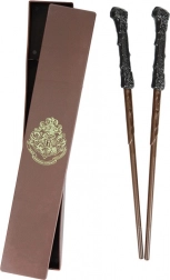 Bețișoare Harry Potter pentru mâncare cu husă Hogwarts