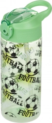 Sticlă Tritan cu pai pentru băut Fotbal 500 ml