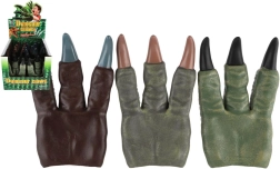 Gheare de dinozaur din cauciuc pentru mână 15 × 23 cm – labă de costum pentru carnaval