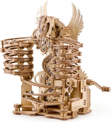 Pistă de bile 3D din lemn MARBLE RUN DRAGON de la IDVENTURE