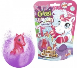 Glibbi bombă efervescentă de baie cu surpriză cu unicorni
