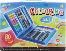 cutie cu materiale de pictură 80 buc